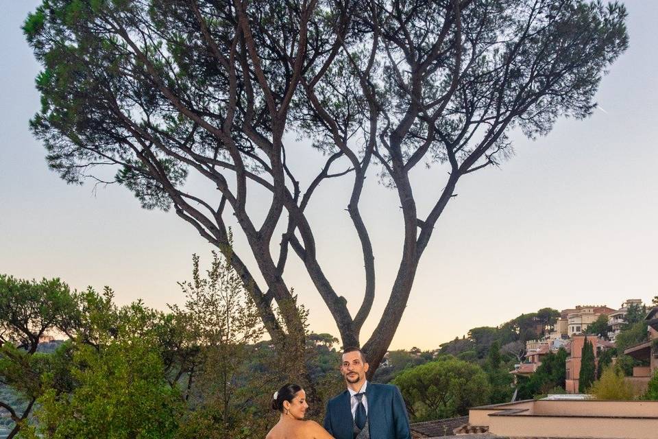 Sposi nella location