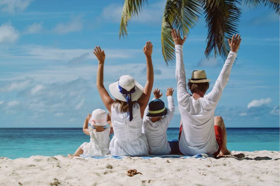 Viaggio di nozze con bambini!