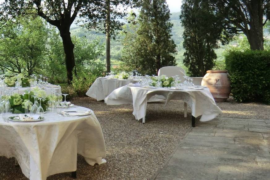 Pranzo in giardino