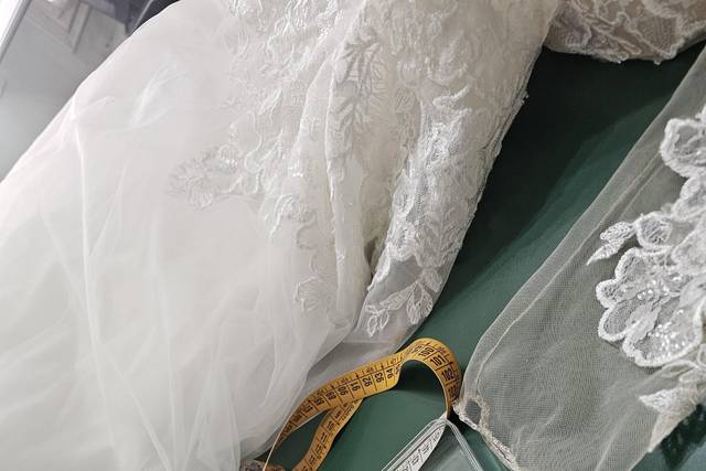 Abito romantico in tulle