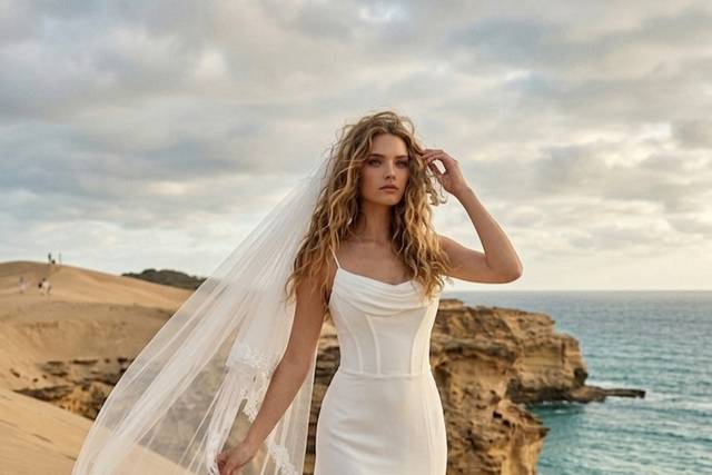 Abito sposa minimal