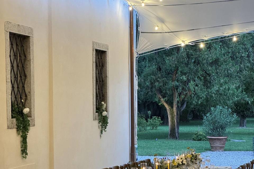 Mise en place mimì catering