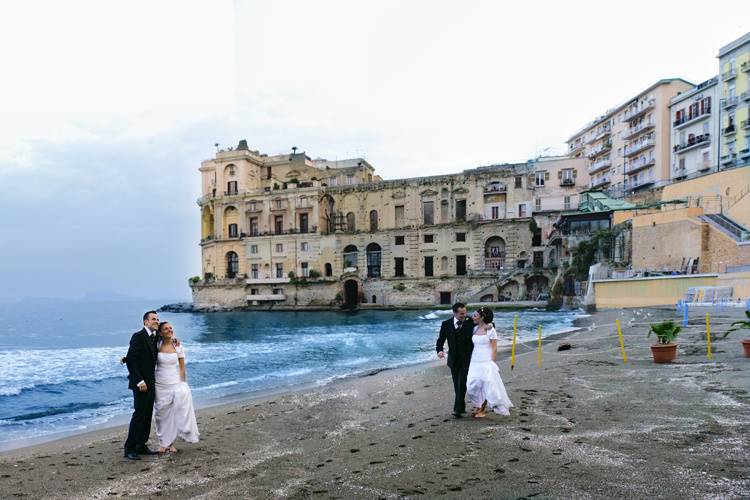 Romantico in riva al mare