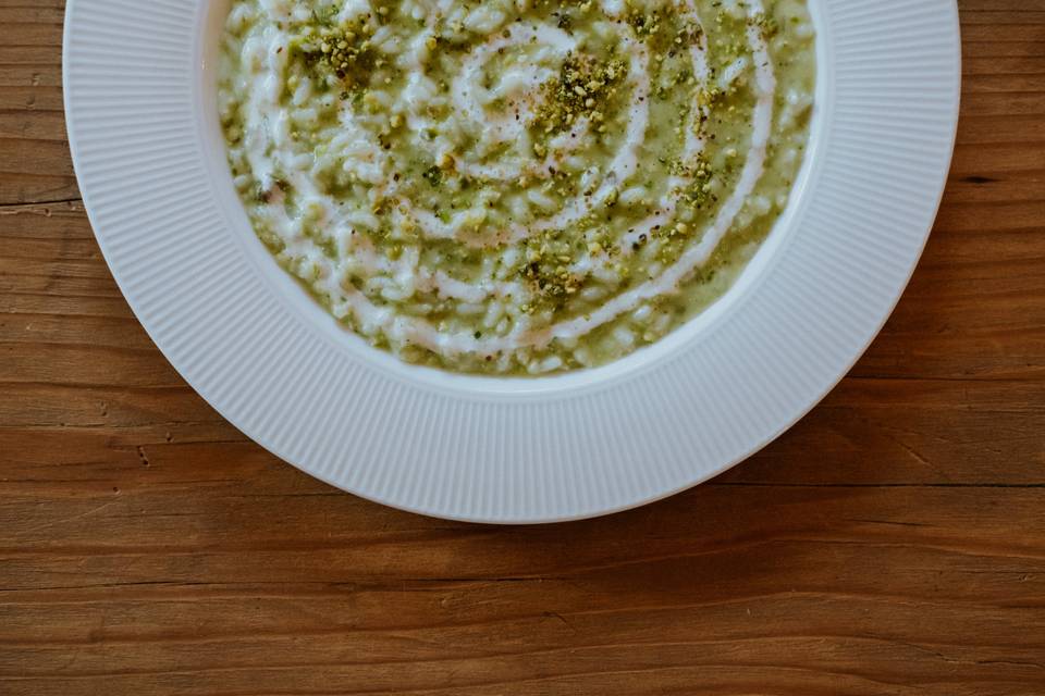 Risotto ai pistacchi e limone