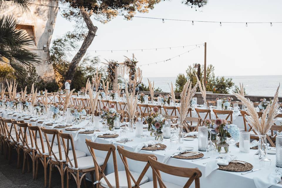 Tavolo imperiale pampas