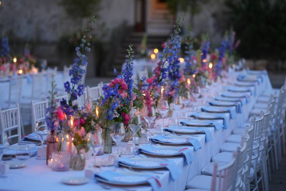 Allestimento pastello