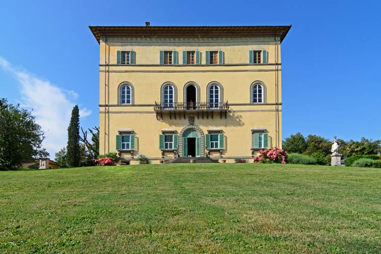 Villa Rossi, lato sud