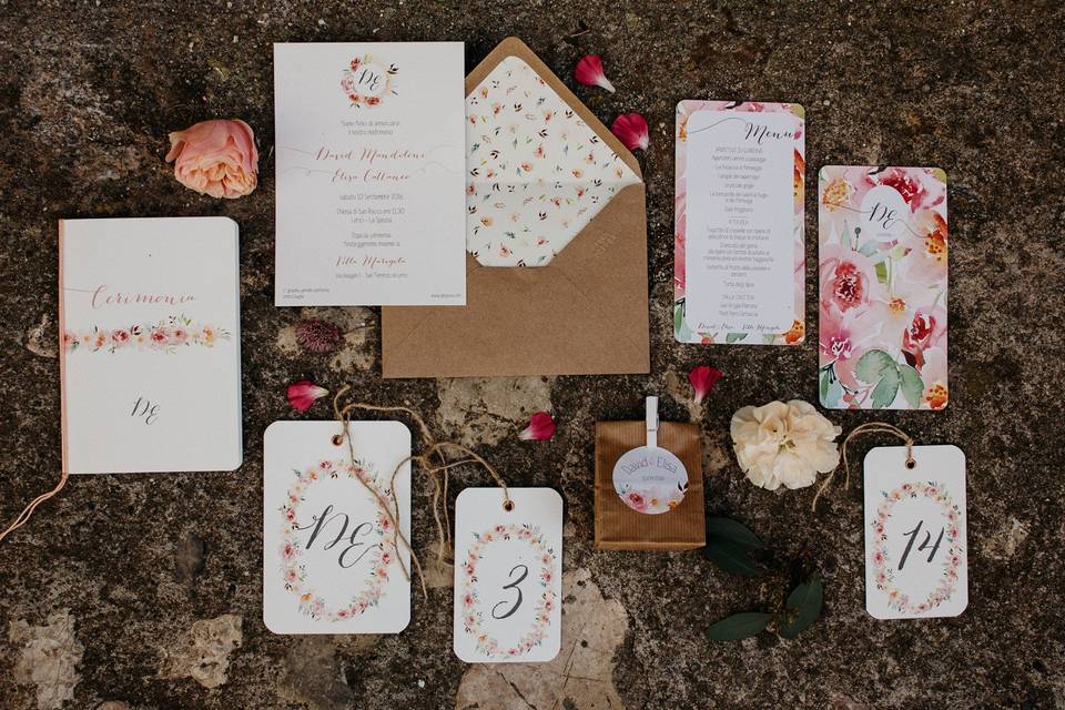 Progetto di wedding design