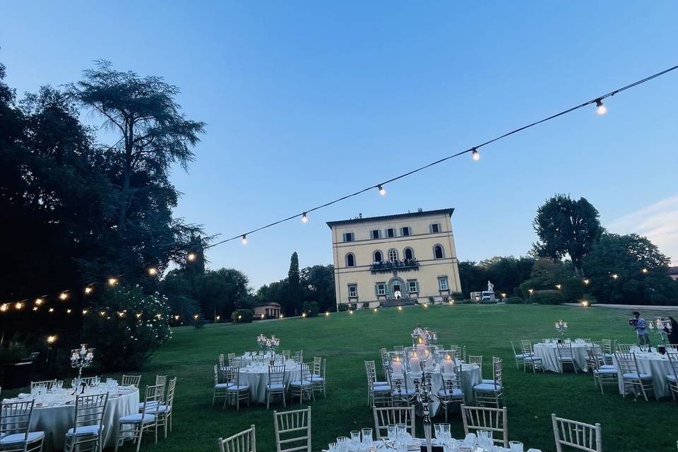 Cena nel parco