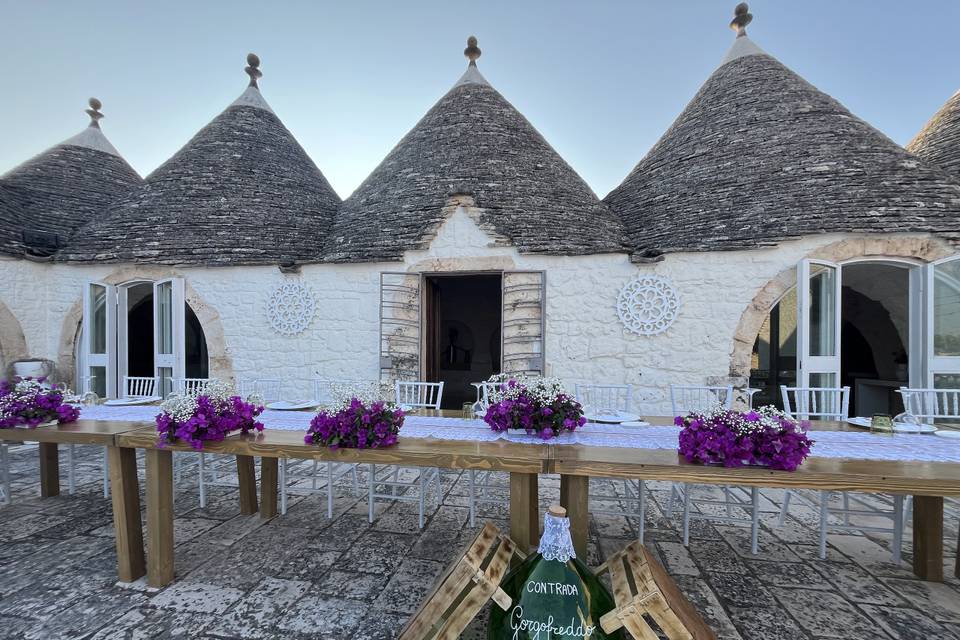 Matrimonio tra i trulli