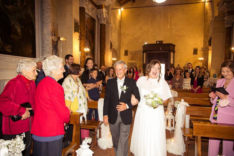 L'arrivo della sposa