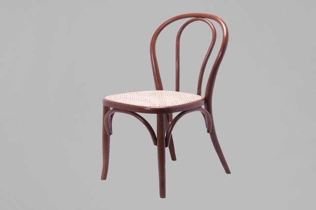 Sedia thonet nera