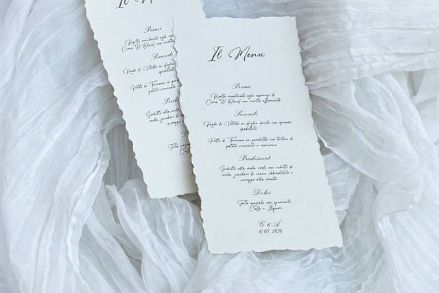 Esempio di Menu