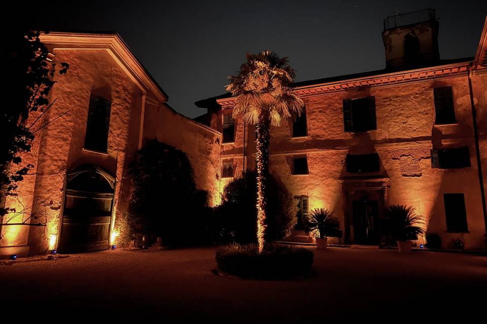 La corte di sera
