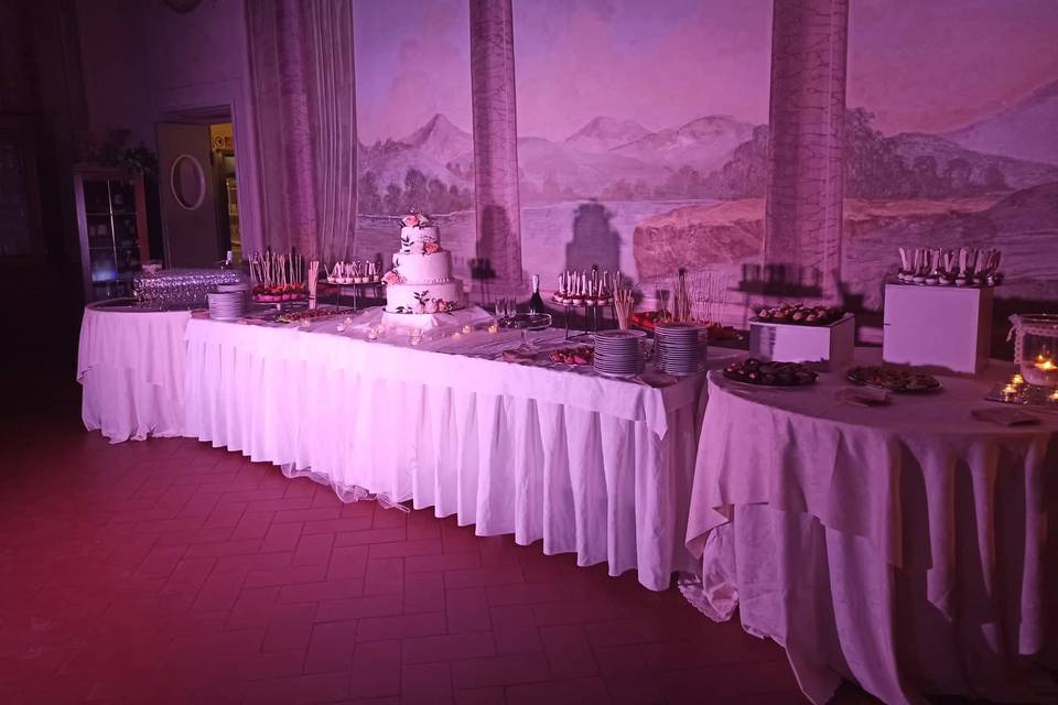 Buffet dolci e disco