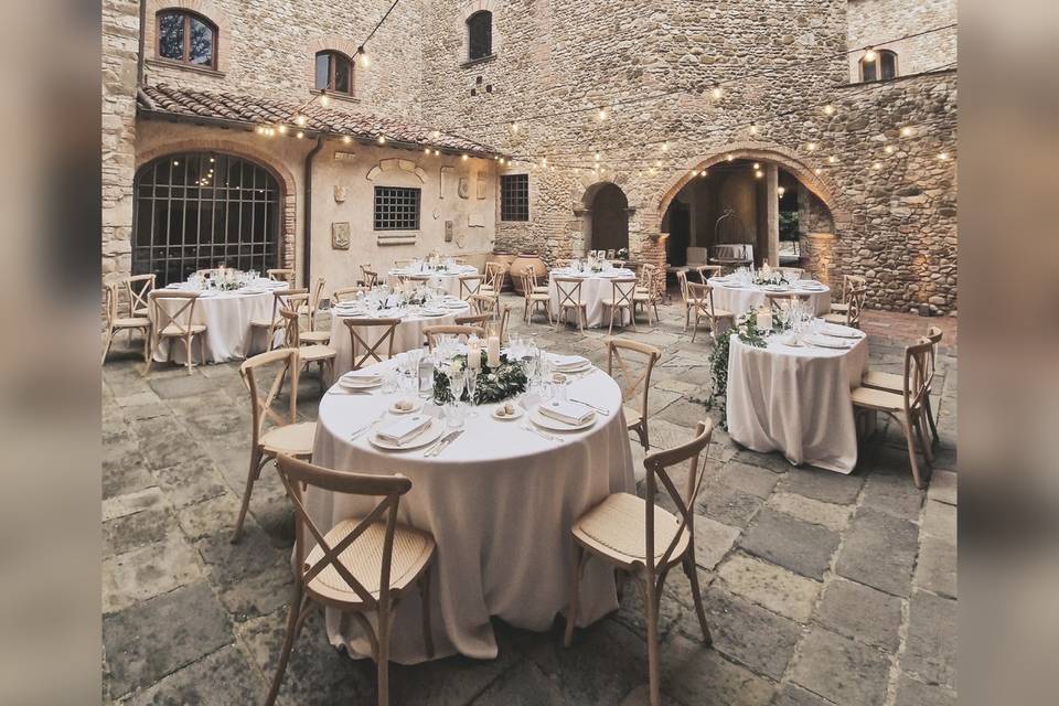 Cena intima matrimonio Arezzo