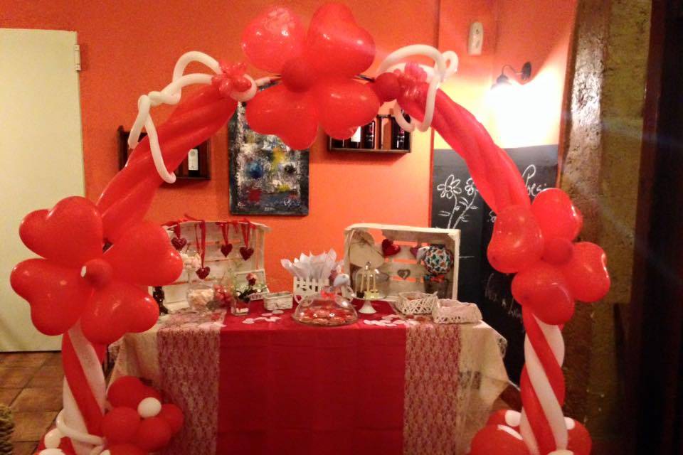 Candy bar iscrizione