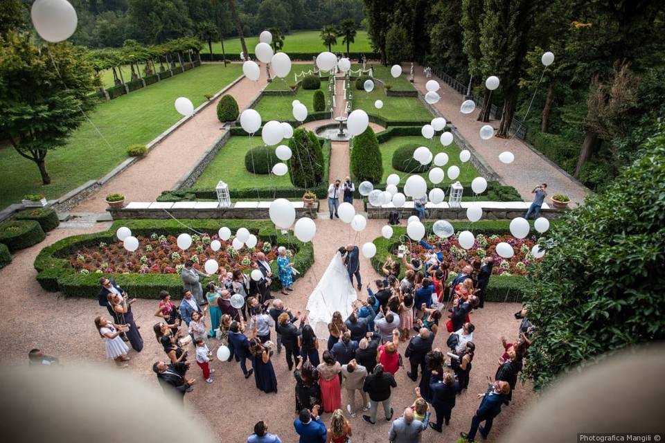 Wedding: Volo di palloncini