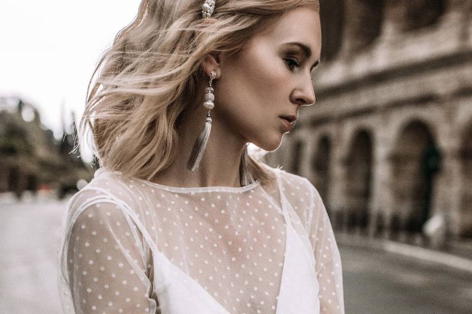 Il look realizzato da Eugenia