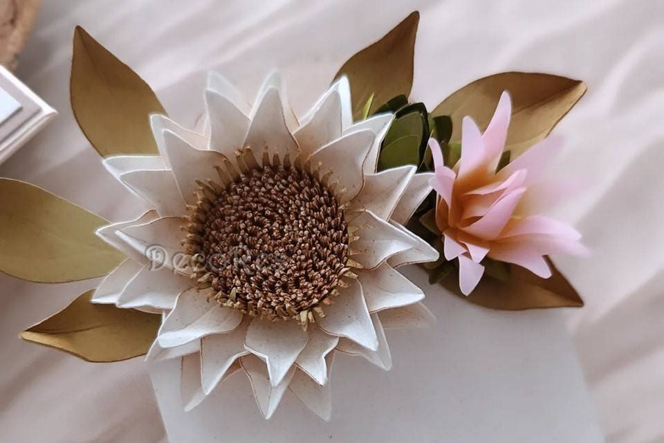 Floral card Girasoli