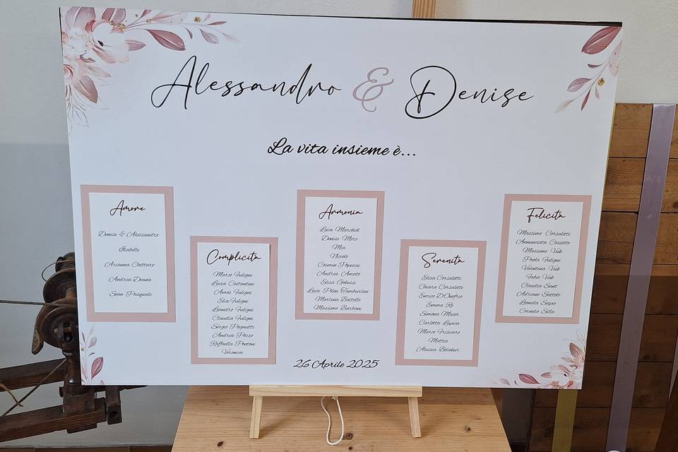 Tableau de Mariage