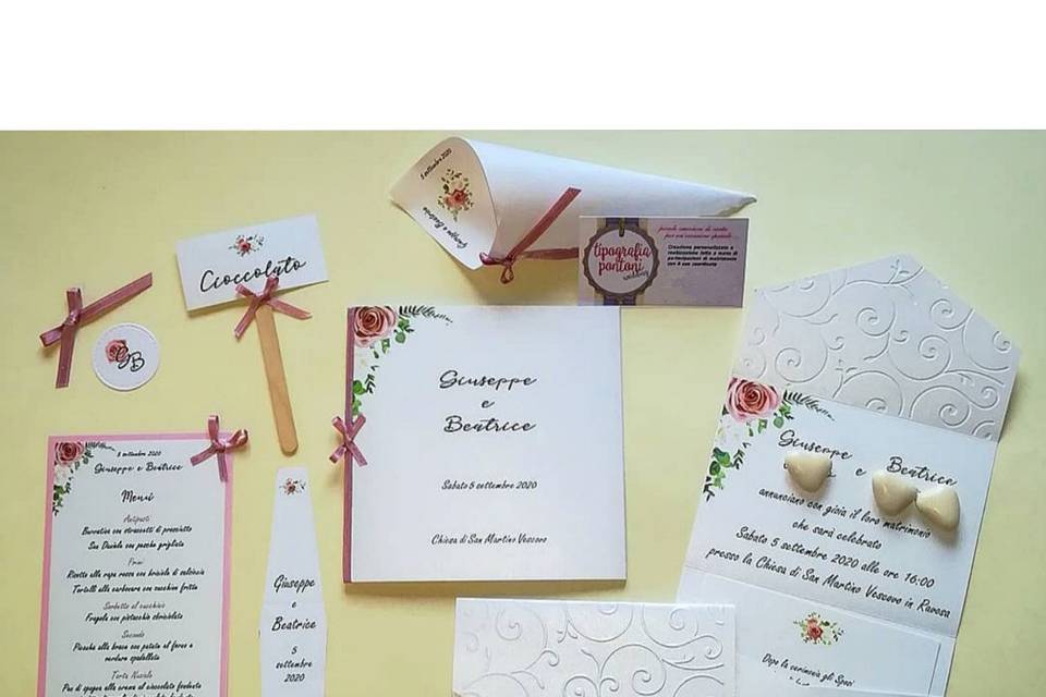 Wedding stationery