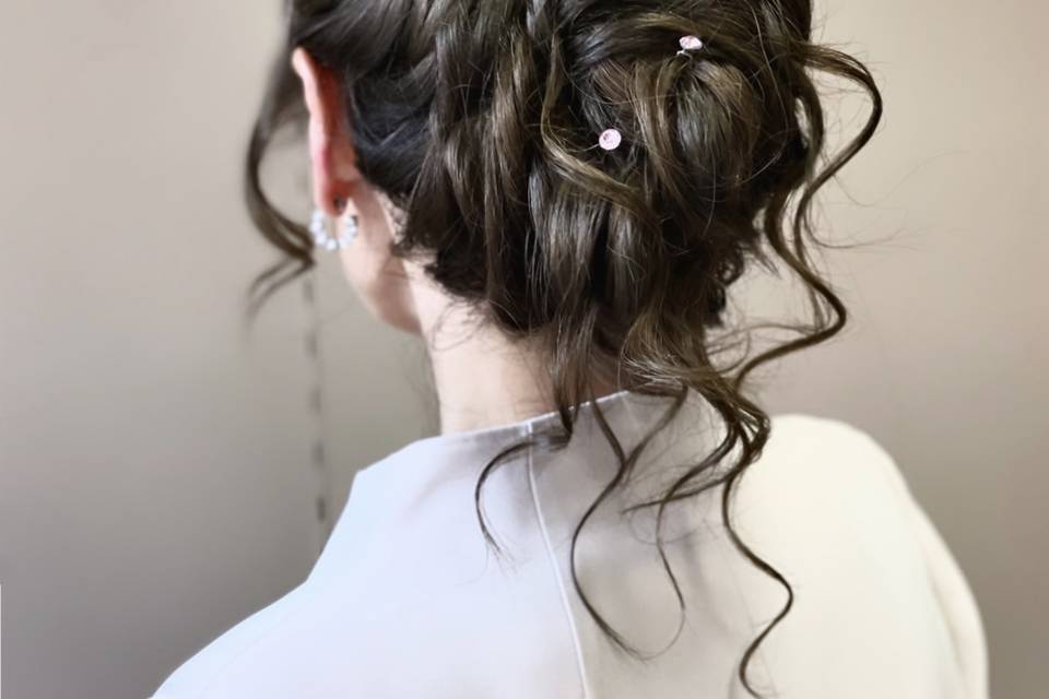 Updo hairstyle