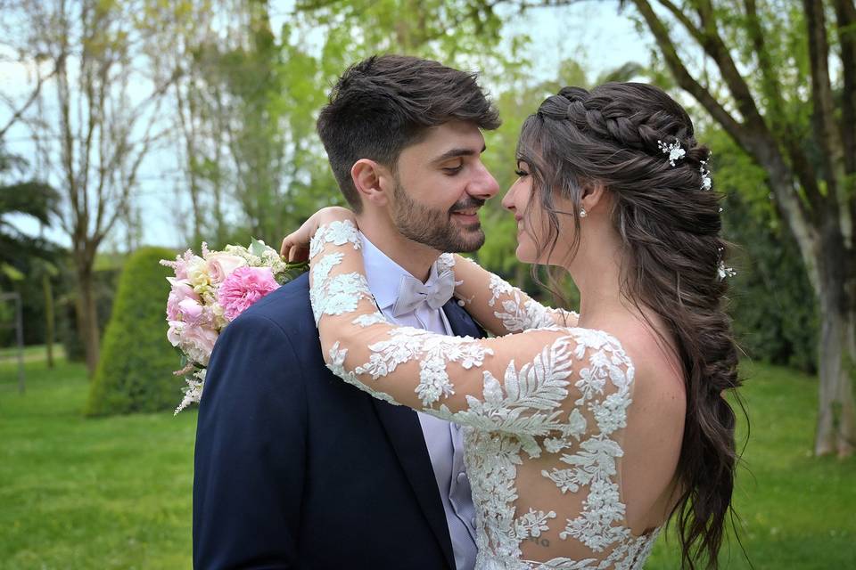 Treccia sposa