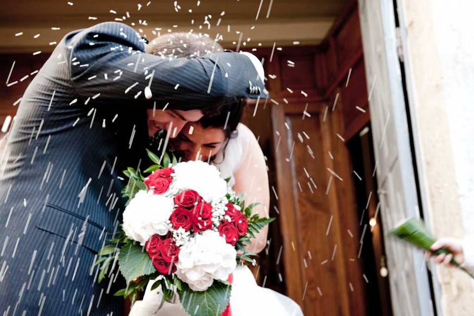 Sposa elegante foto matrimonio ©Studio Fotografico Primo Piano