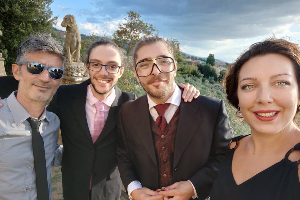 Wedding day in Florence!