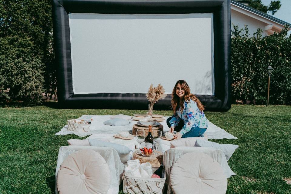 Cinema all'aperto!