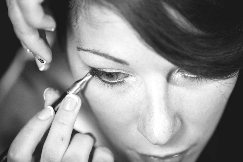 Particolari del trucco