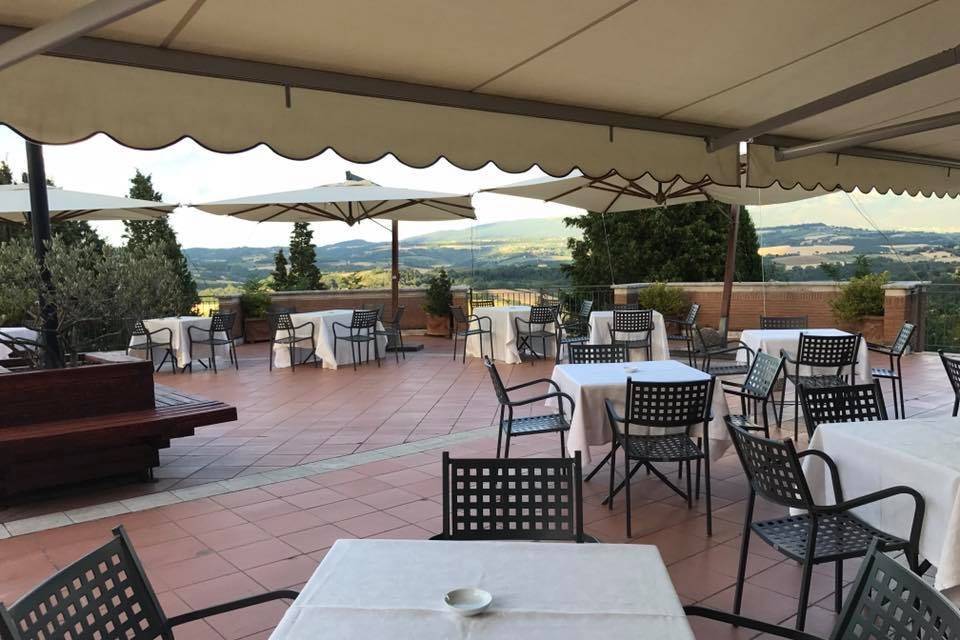 Terrazza per aperitivo