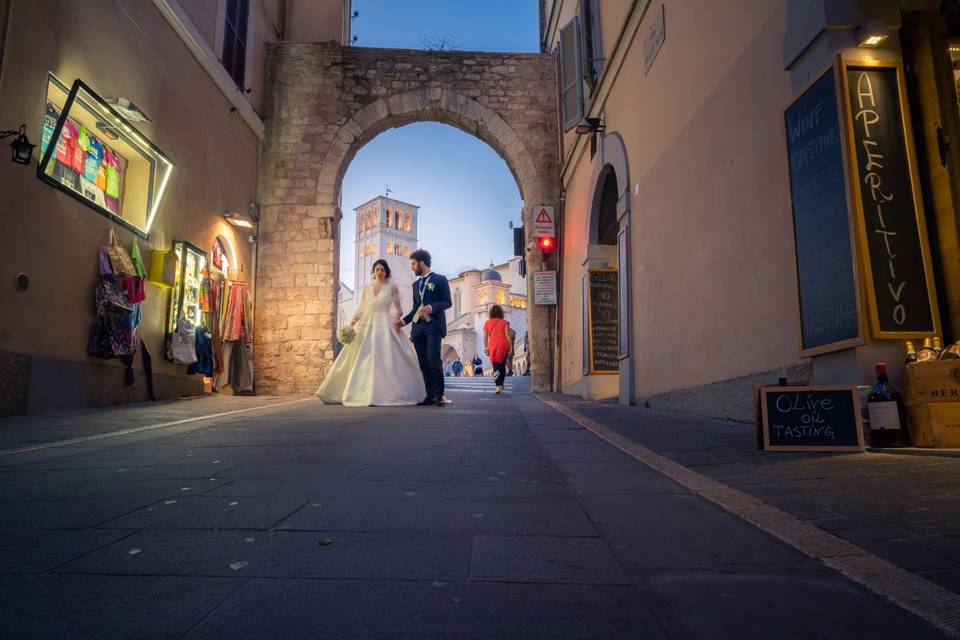 Passeggiando ad Assisi