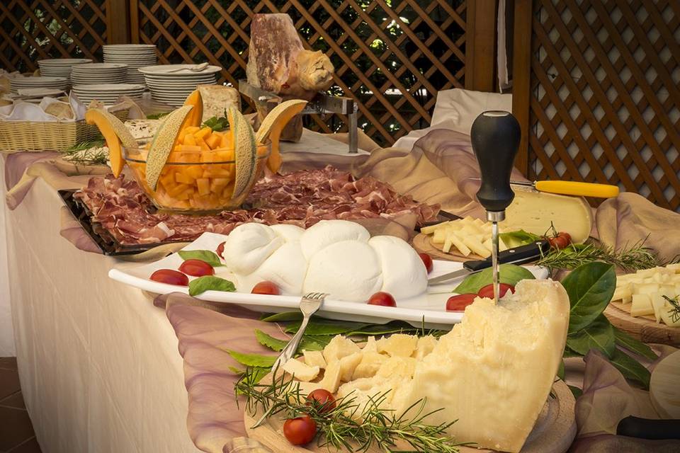 Buffet antipasti