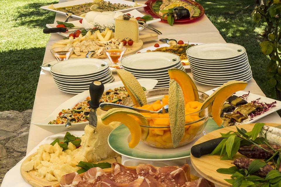 Buffet antipasti