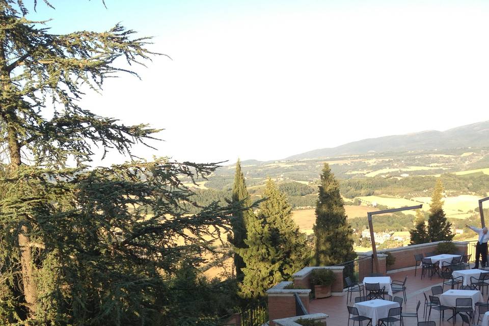 Aperitivo in terrazza