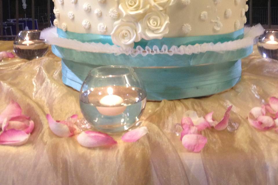 Wedding cake tiffany