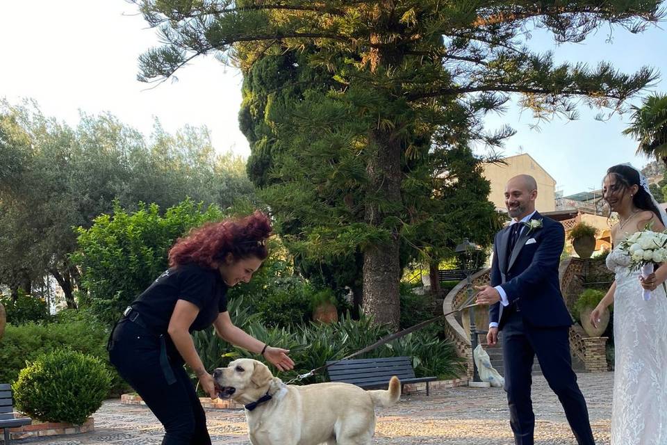 La zia Marta e Simba