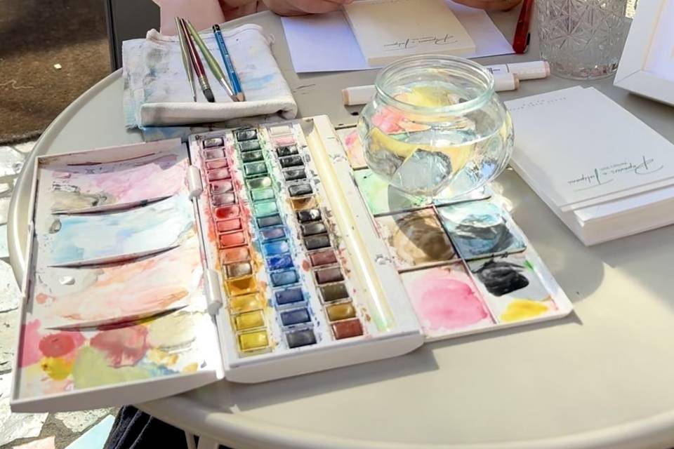 Live painting