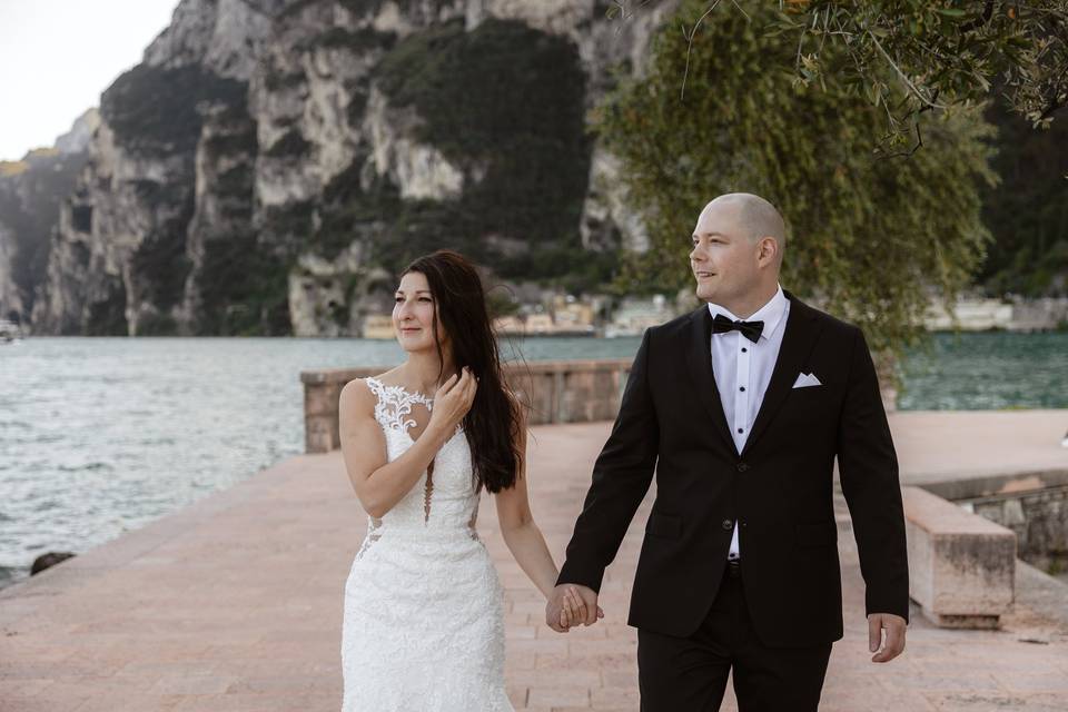 Sposi sul Lago di Garda