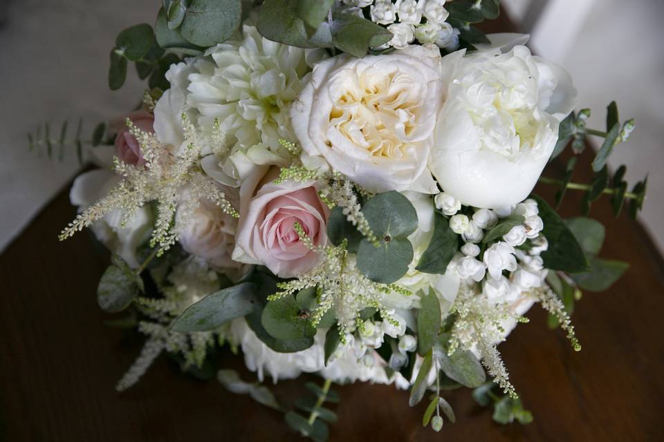 Bouquet peonie e rose