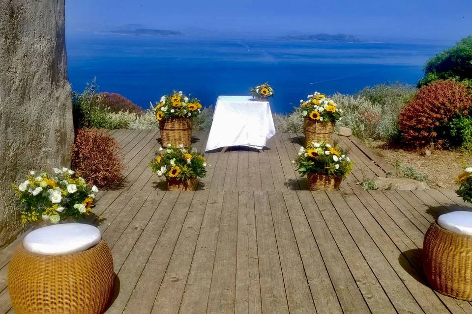 Island wedding