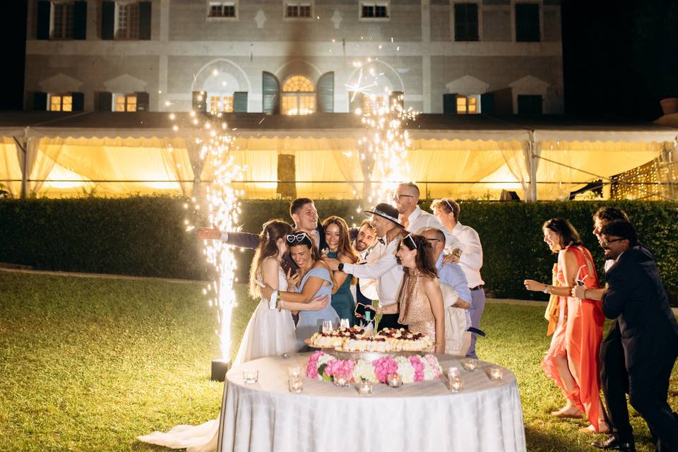 Amici alla torta