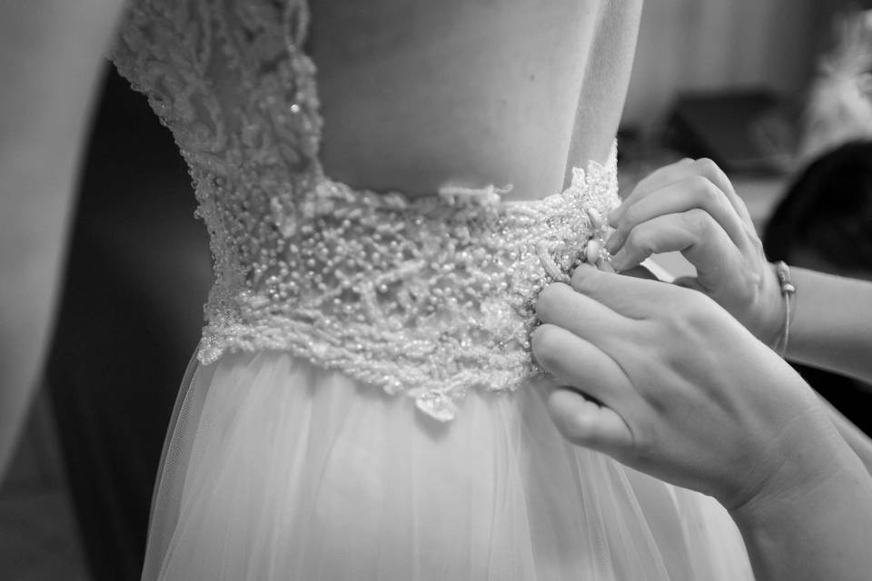 Preparazione sposa