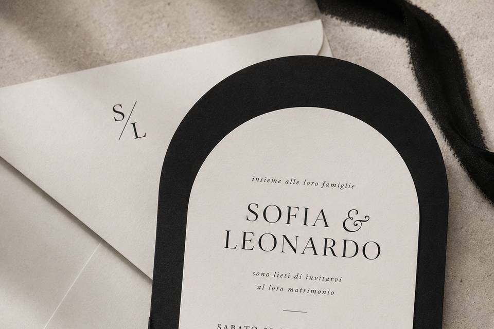 Grafica savethedate Sofia&Leo