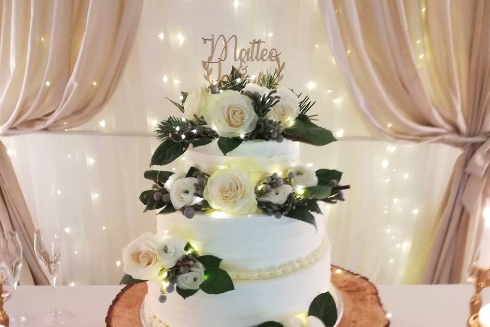 Winter Wedding Cake