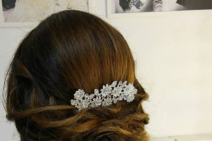 Bridal hair con kale' studio