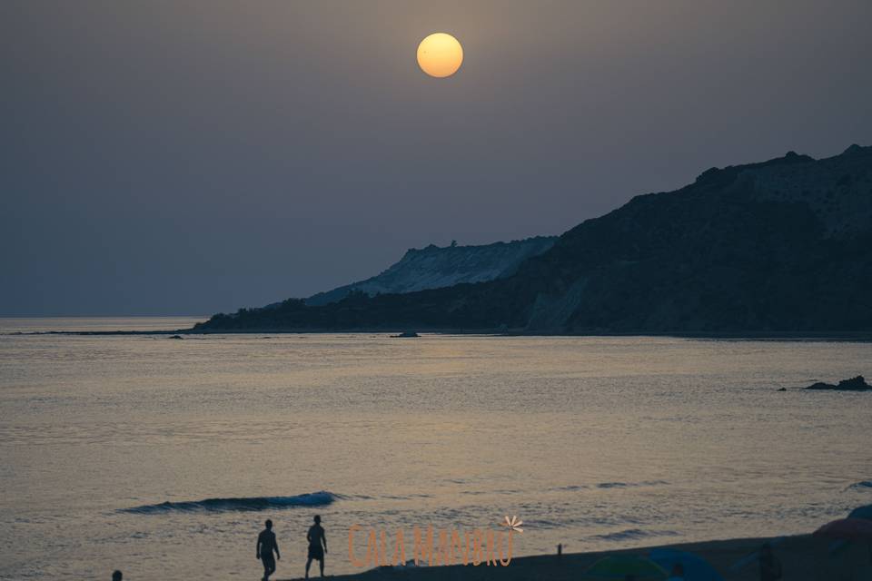 Tramonto riserva Naturale