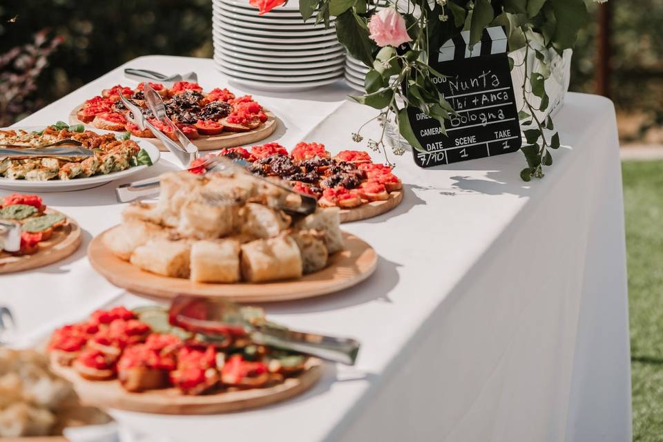 Buffet degli antipasti